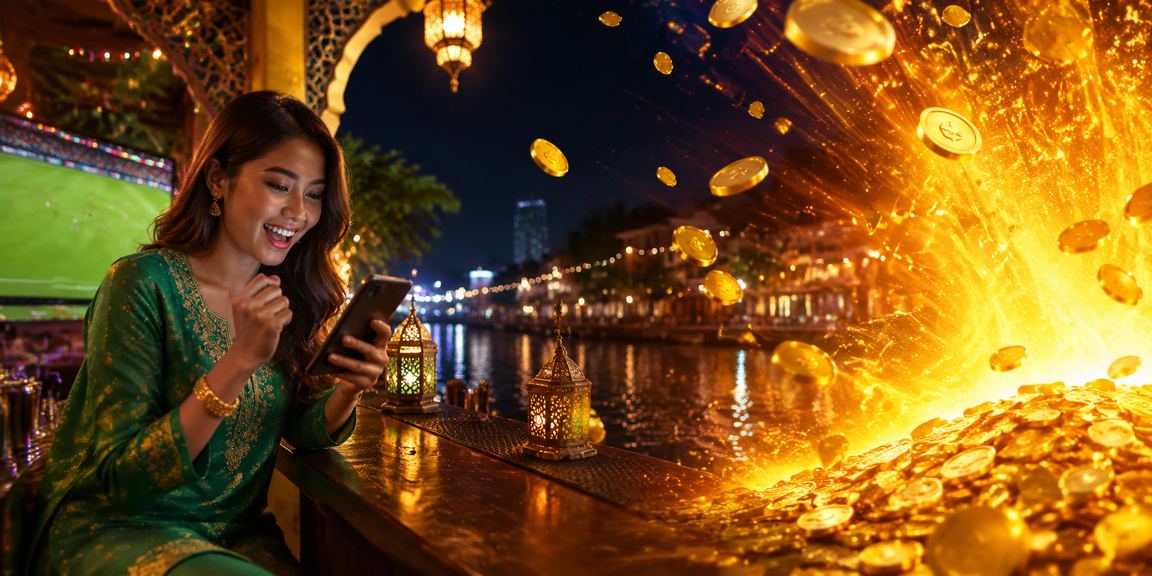 Pengguna Melaka bermain permainan dan pertaruhan semasa perayaan Hari Raya melalui zplay88